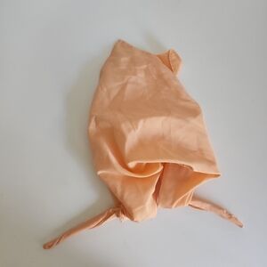 NWT Free People Peach Neutral Hair Scarf